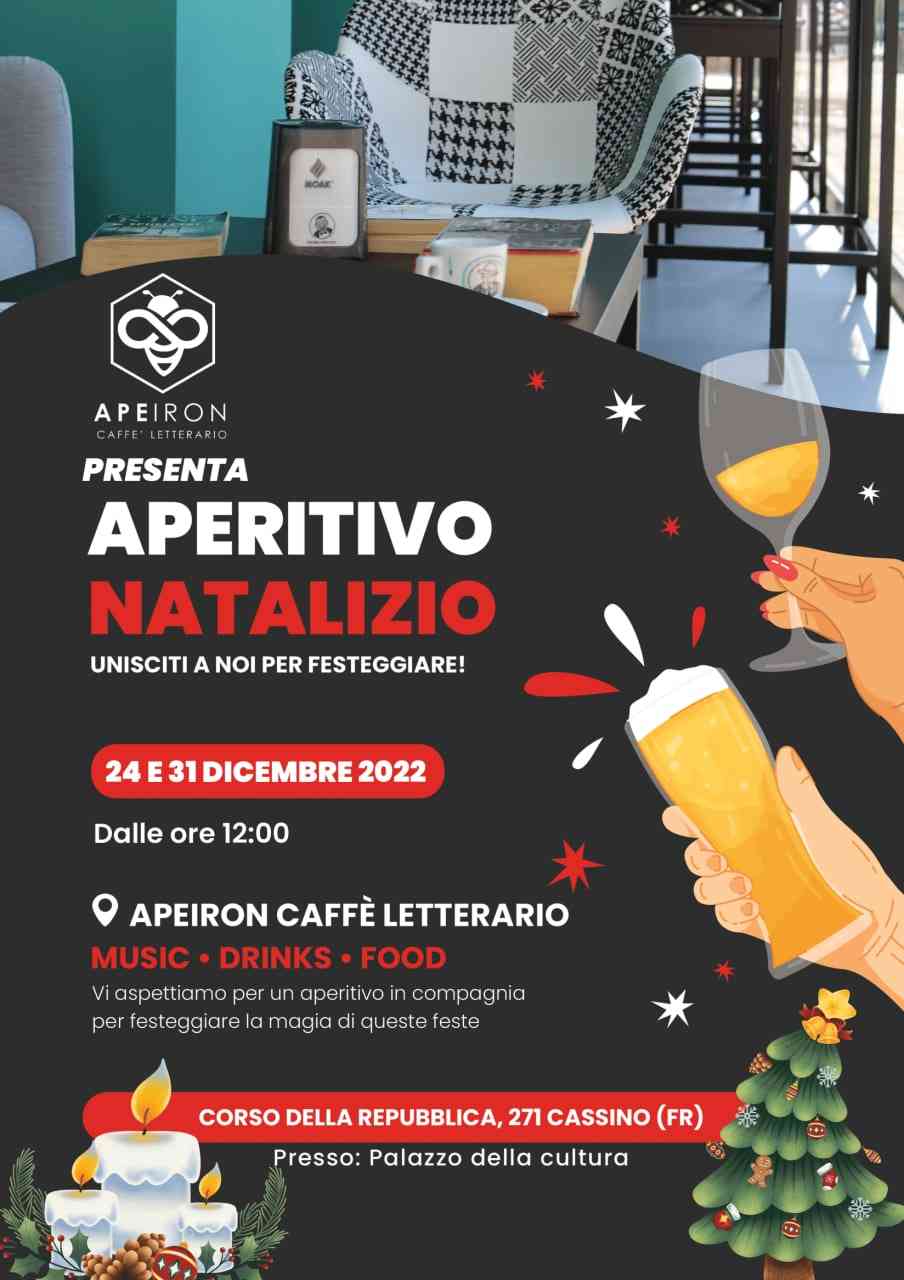 Aperitivo natalizio Apeiron cassino