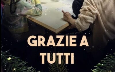Il laboratorio “Natale con i fiocchi” con un video di buon natale!