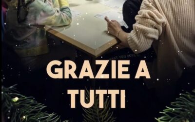 Il laboratorio “Natale con i fiocchi” con un video di buon natale!