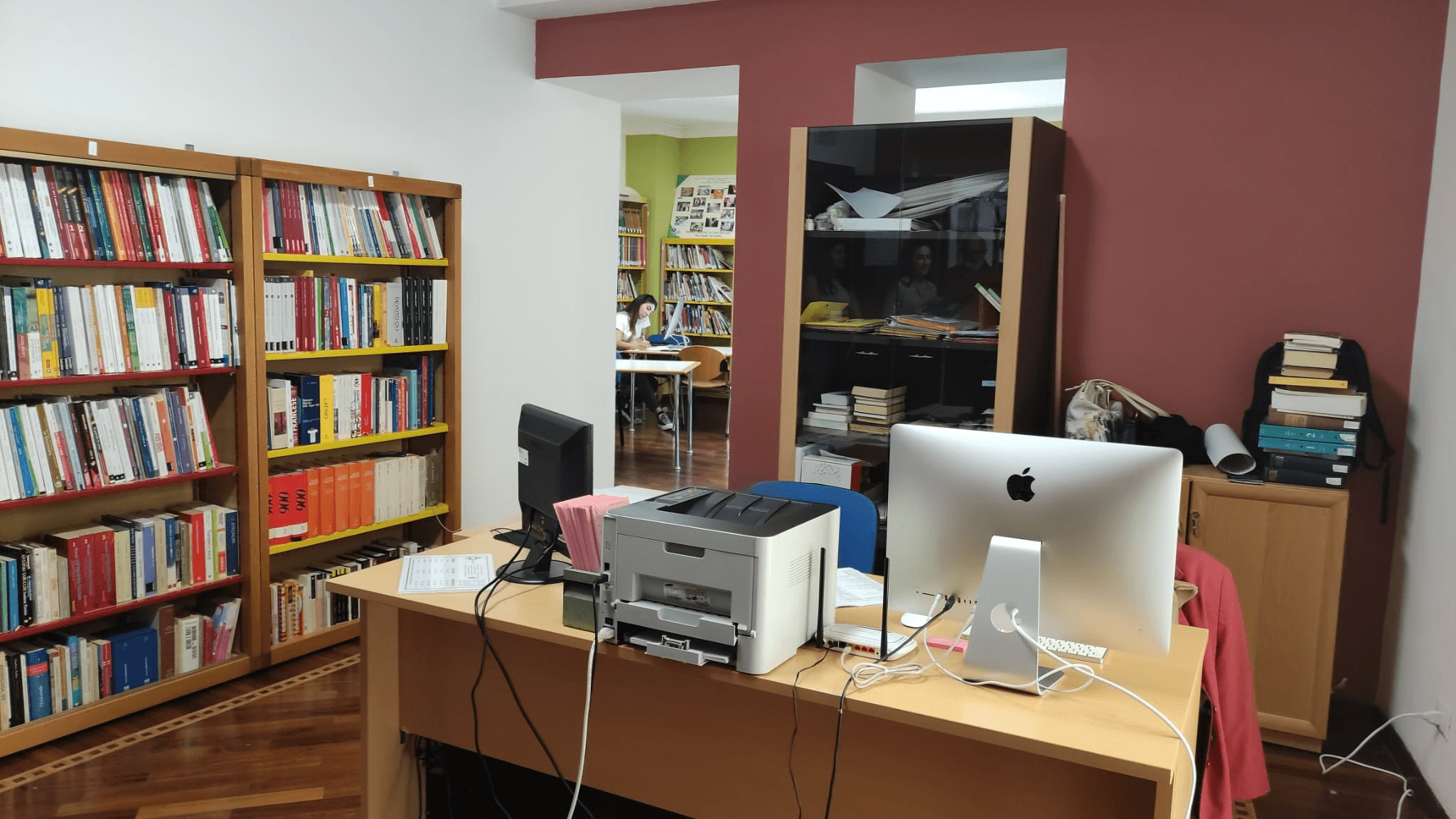 Reception bibliotec Reception biblioteca