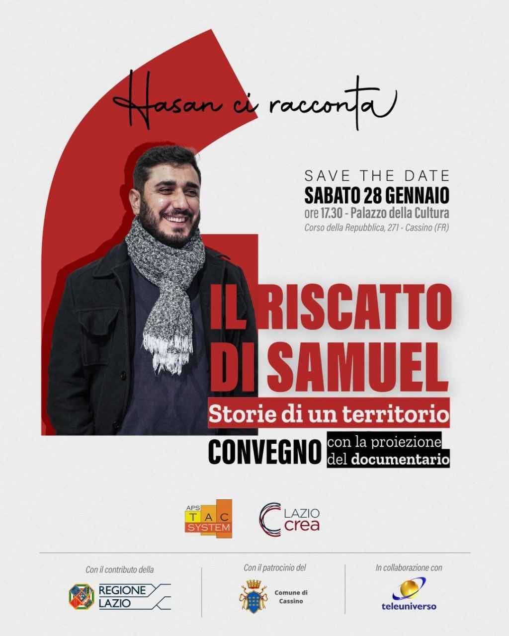 Hasan ci racconta - Il riscatto di Samuel locandina