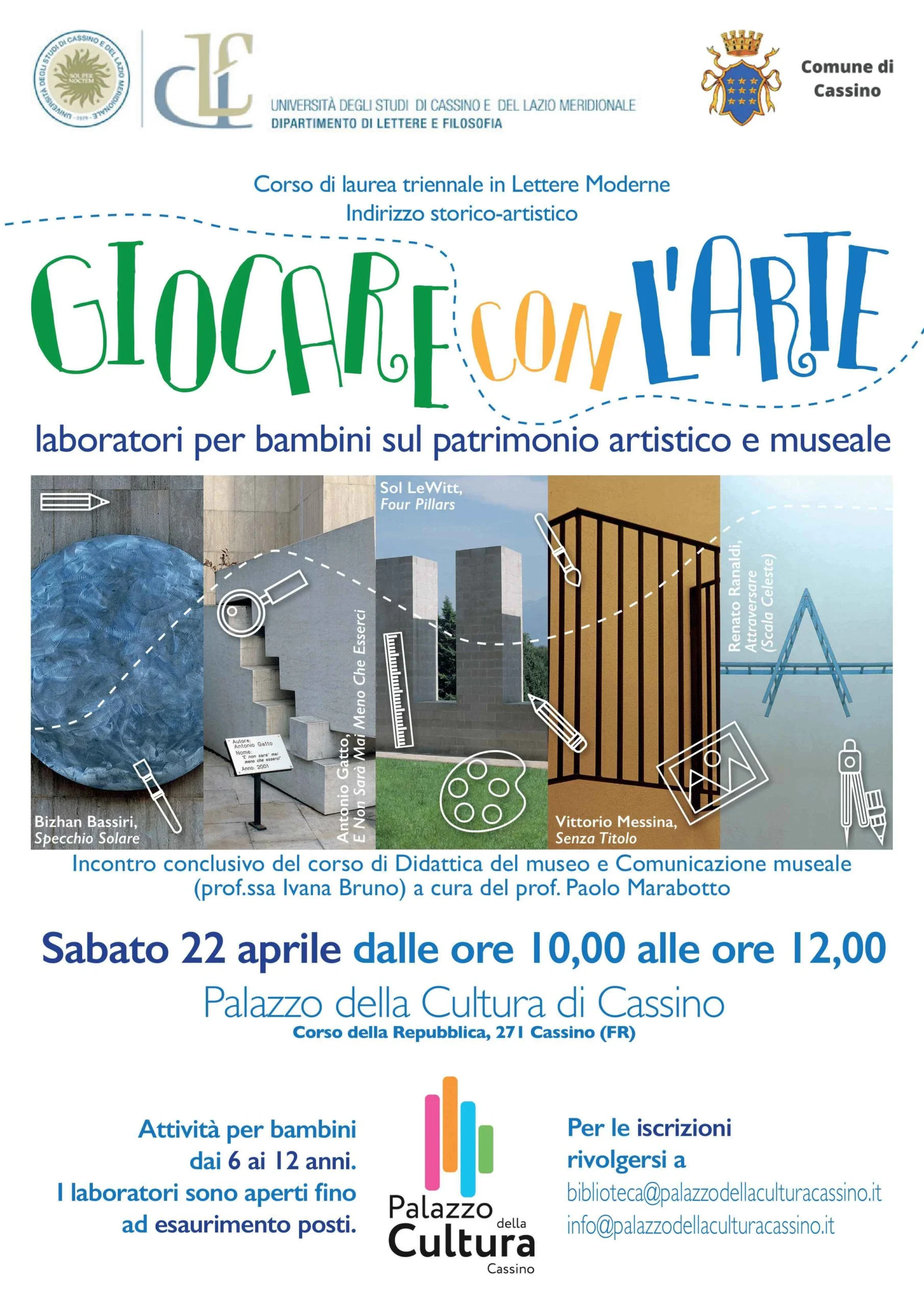 Giocare con l'arte locandina
