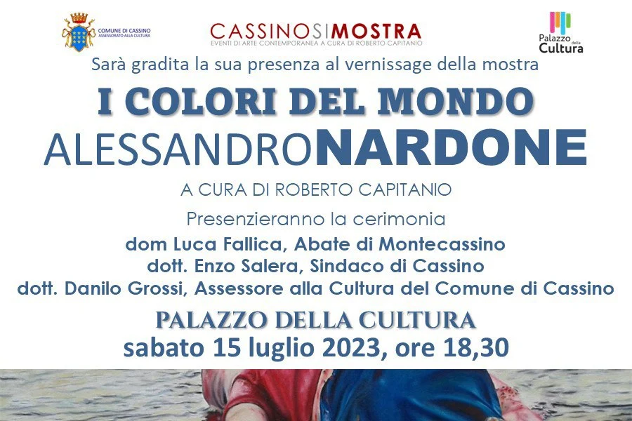 vernissage i colori del mondo locandina cassino