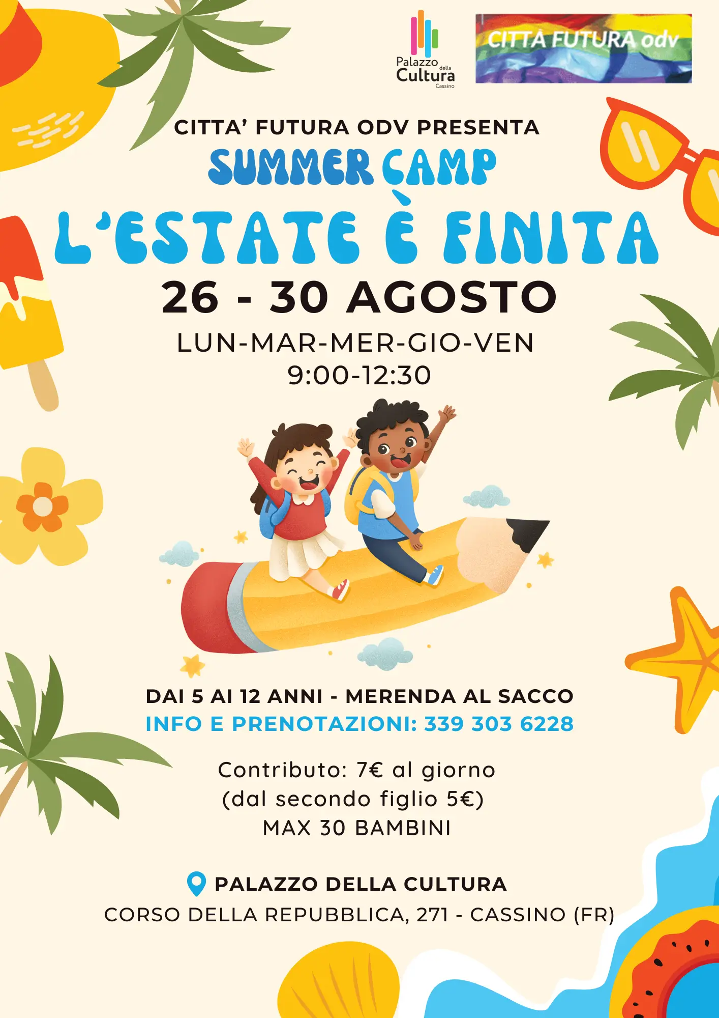 summer camp settimana finale.