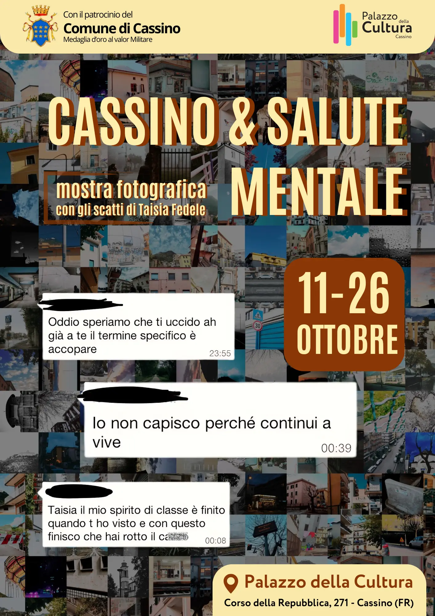 CASSINO & SALUTE MENTALE locandina