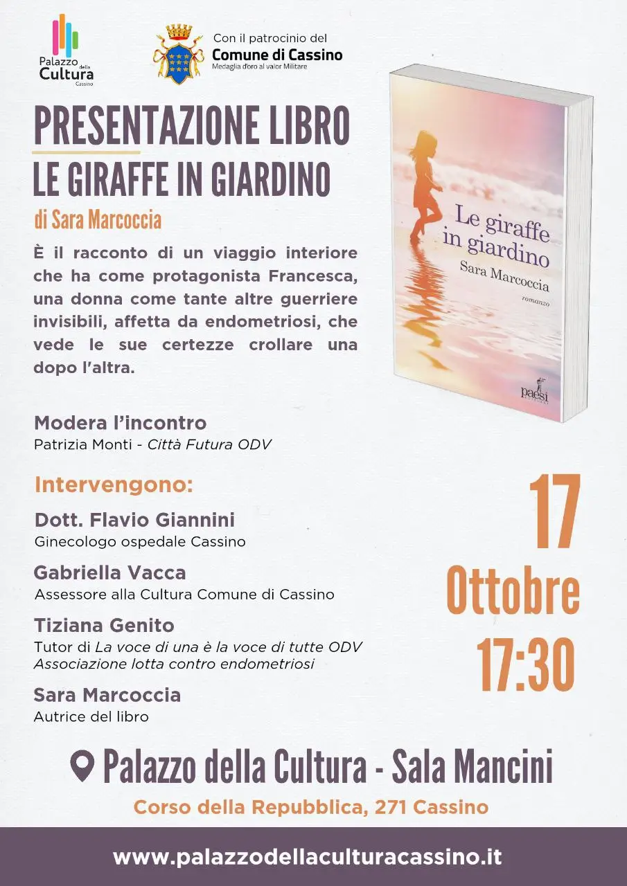 locandina le giraffe in giardino