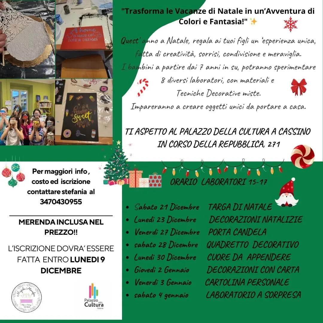 laboratori natale stefania iachizzi