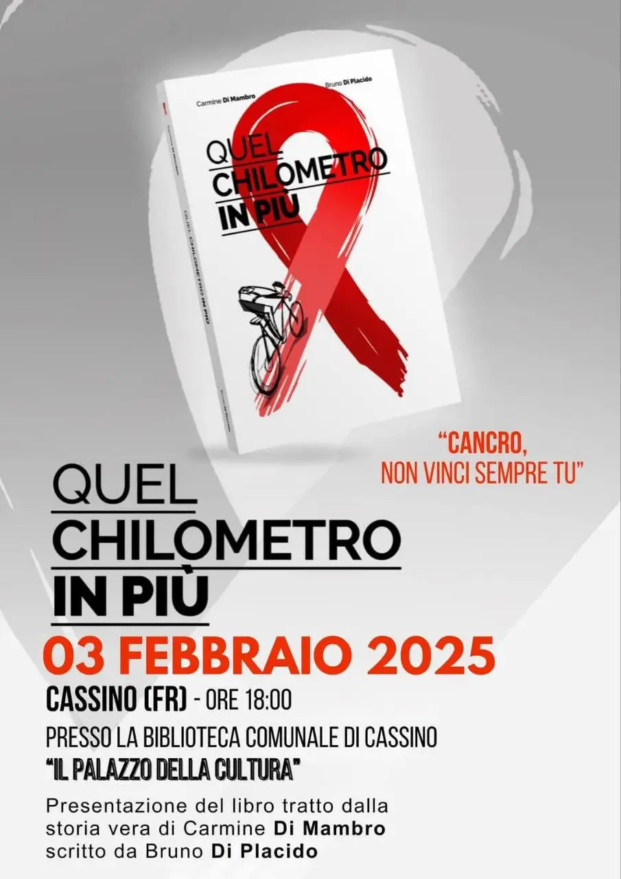 Presentazione libro di Carmine Di Mambro - Quel Chilometro in Più