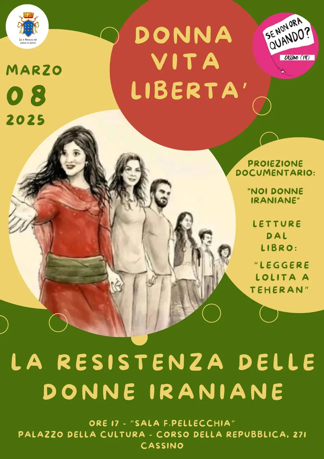 locandina donna vita libertà